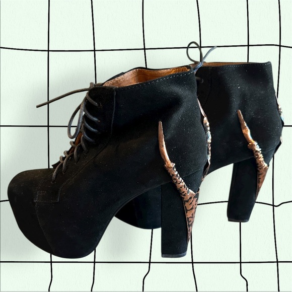 Jefefery Campbell Bird Claw Lolitas - Picture 6 of 10